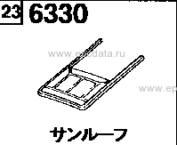 6330A - Sunroof (steel sunroof)