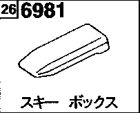 6981 - Ski box 