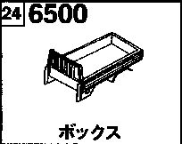 6500B - Box (double cab)(0.75t)