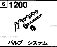 1200B - Valve system (4000cc)