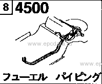 4500A - Fuel piping (dohc)