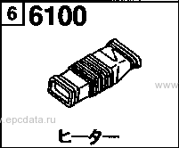 6100AA - Heater (diesel)(2200cc)