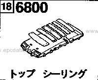 6800A - Top ceiling (van)