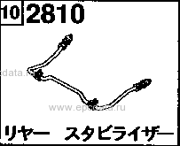 2810A - Rear stabilizer (4wd)