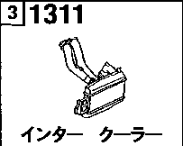 1311G - Intercooler (diesel)