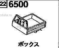 6500A - Box (truck)(3 drop-sides)