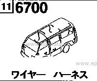 6700A - Wire harness (truck, dump & panel van)