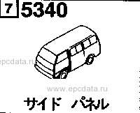 5340A - Body panel (side) (truck)