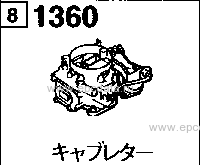 1360 - Carburettor (non-turbo)(carburettor)
