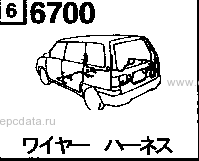 6700 - Wire harness (wagon & van)