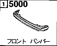5000A - Front bumper (stand off & stand off aero)