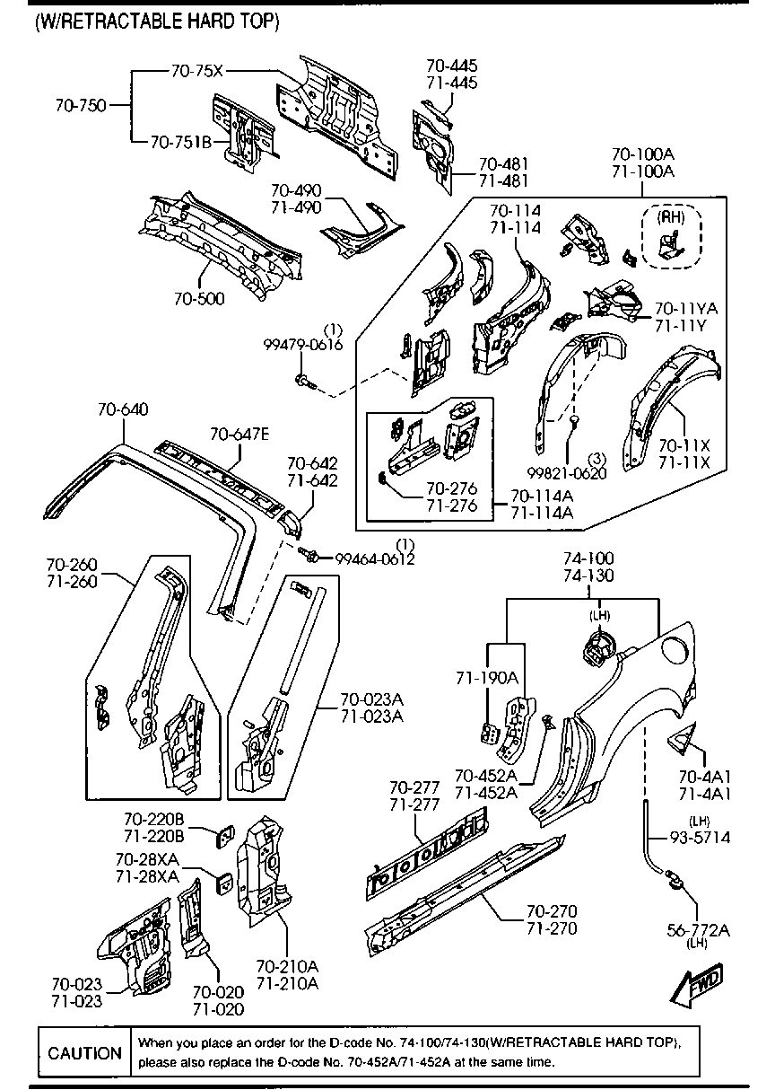 Side panels for Mazda MX-5 - Amayama