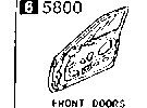 5800A - Front doors