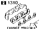 1310B - Exhaust manifold