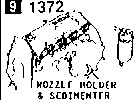 1372A - Nozzle holder & sedimenter