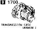 1700B - Manual transmission case