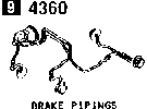 4360A - Brake pipings