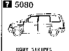 5080A - Body stripes