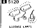 5120A - License lamps