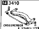 3410 - Crossmember & stabilizer