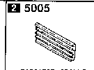 5005 - Radiator grille