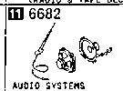 6682 - Audio systems (antenna & speaker)