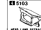 5103 - Head lamp retractors