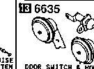 6635 - Door switches & horn