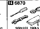 6870 - Service tools
