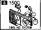 1500A - Cooling system (2000cc)
