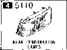5110A - Rear combination lamps