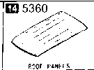 5360A - Roof panels (w/o sunroof)