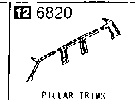6820A - Pillar trims