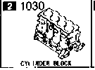 1030A - Cylinder block (2300cc)