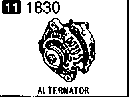 1830AA - Alternator (3000cc)