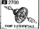 2700A - Front differentials (mt)