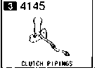 4145A - Clutch pipings (manual transmission)