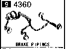 4360A - Brake pipings