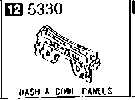5330A - Dash & cowl panels