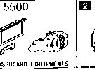 5500A - Dashboard equipments