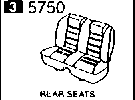 5750A - Rear seats