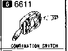 6611A - Combination switch