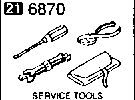 6870A - Service tools