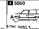 5060 - Stone guard & side protectors