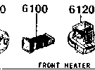 6100 - Front heater