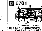 6701 - Engine & transmission wiring harnesses