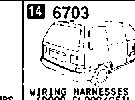 6703 - Door, floor & ceiling wiring harnesses