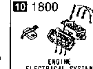 1800AA - Engine electrical system (3000cc)
