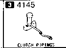 4145A - Clutch pipings (manual transmission)