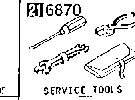 6870A - Service tools